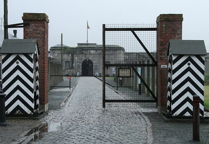 Entrance to Fort Breendonk