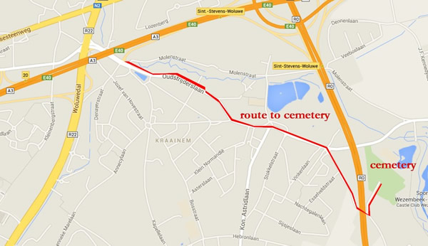 Directions to Israel Neumann's memorial